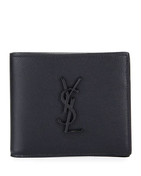 ysl long wallet mens|ysl monogram wallet price.